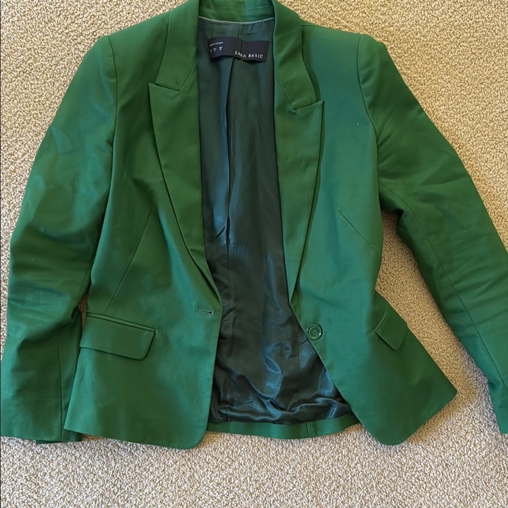 Zara Basic Olive Jacket